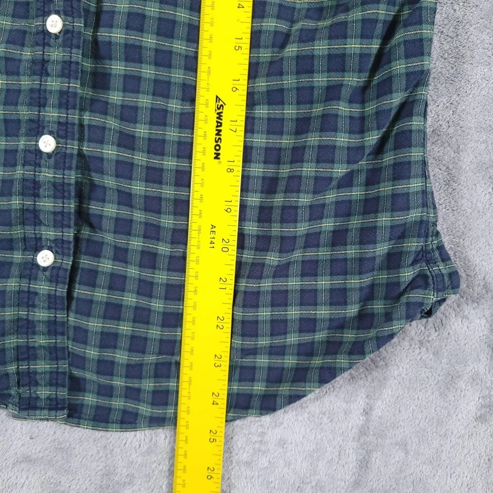 Denim & Supply Ralph Lauren Shirt‎ Womens Large Plaid Flannel Tomboy Button Down